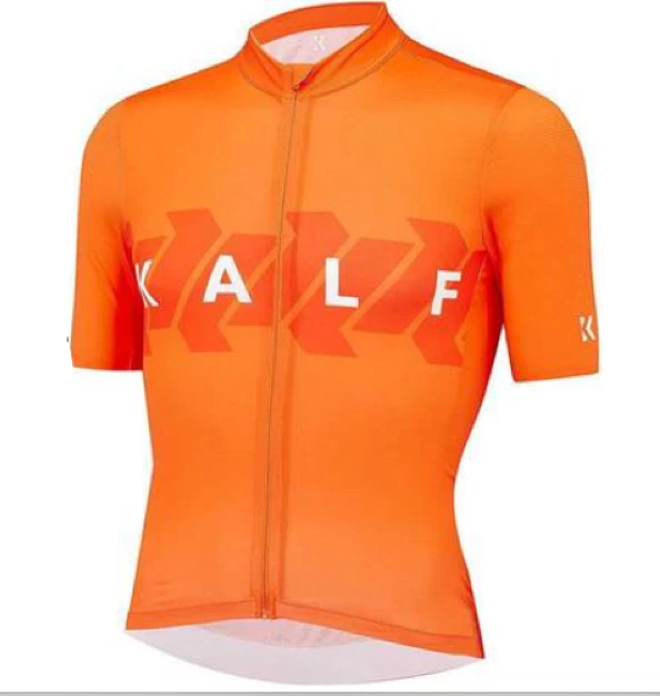 kalf club mens SS Jersey Orange Mens Size Medium M *REF126