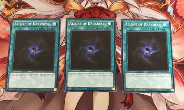 Yugioh x3 Allure of Darkness WISU-EN054 Rare 1st Edition NM