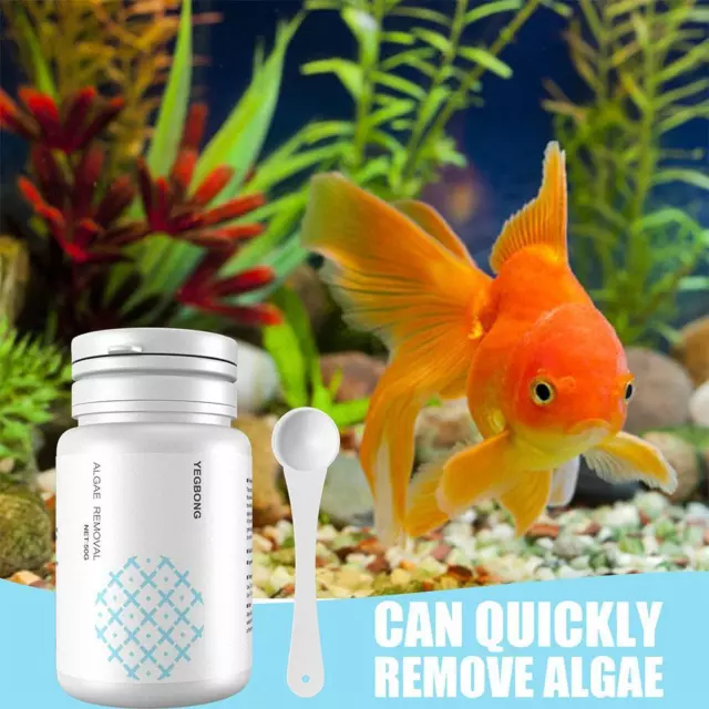 Fish Tank Cleaning Algae Tablets Biological Effective Purify` Control Water E1D8