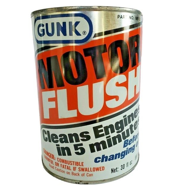 NOS GUNK MOTOR Flush Radiator Specialty Co FULL 30oz CAN Auto Engine