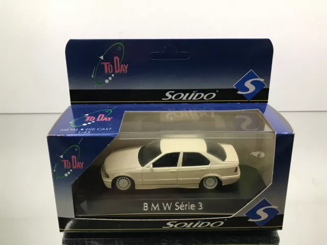 Solido Bmw E36 325I 3 Series Sedan -White 1:43- Good In Box