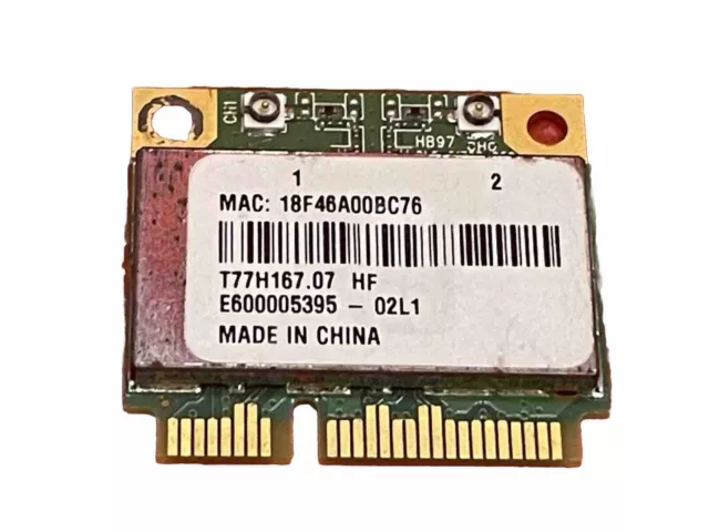 Módulo de tarjeta WIFI inalámbrica Acer T77H268.00 HF BCM943227 802.11 bgn