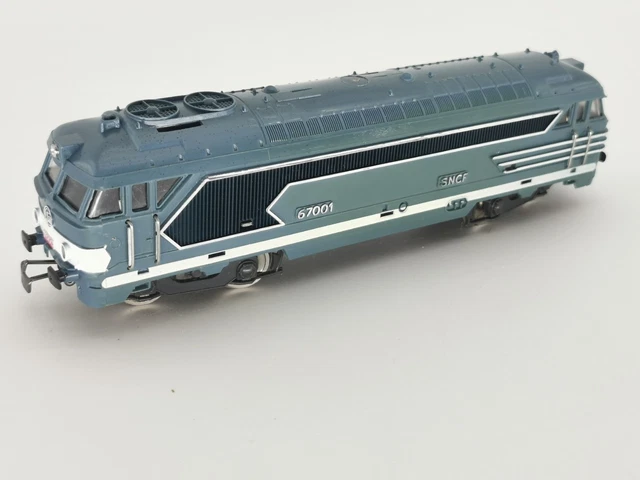 Locomotive électrique Jouef BB 67001 SNCF - Échelle HO - Très Bon état