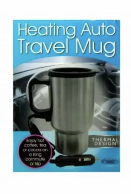 NEW IN BOX Heated Auto Travel Mug For Car