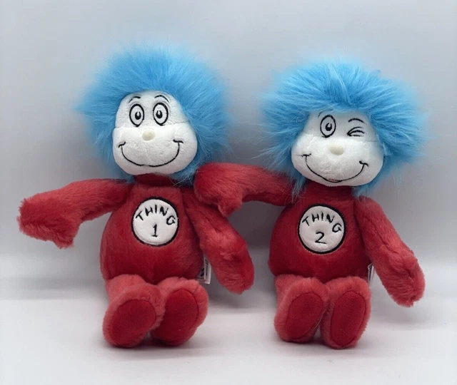 DR. SEUSS THING 1 & 2 Plush Stuffed 11