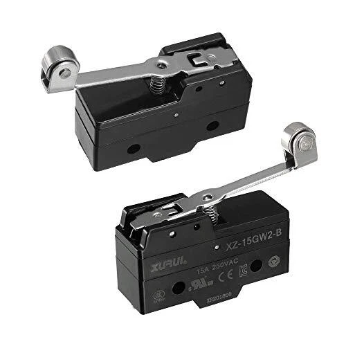 XZ-15GW2-B SPDT NO+NC Hinge Roller Lever Microswitch Action Switch wit...