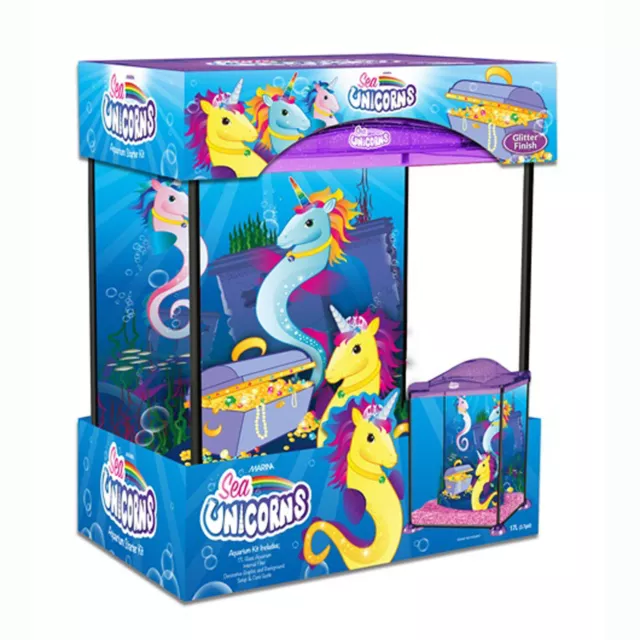 Marina Kids Aquarium - Sea Unicorns - Kids Fish Tank