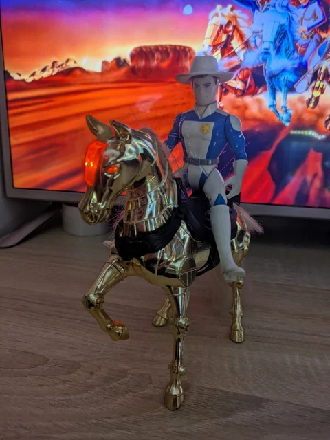 Galaxy Rangers - Figurine Zachary Foxx - Galoob avec notice (C141