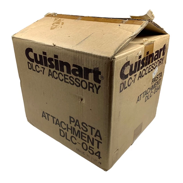 Vintage 80’s Cuisinart DLC-054 Pasta Maker Attachment for DLC-7 Food Processor Vintage 80’s Cuisinart DLC-054 Pasta Maker Attachment for DLC-7 Food Processor