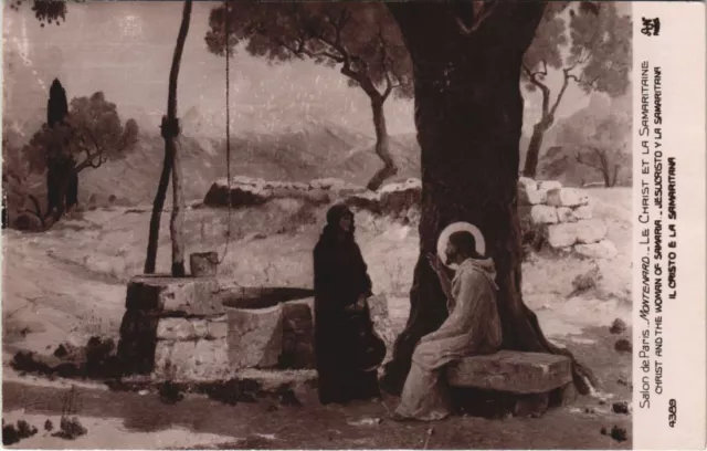 CPA AK MONTENARD Le Christ et la Samaritaine Salon de Paris (378743)