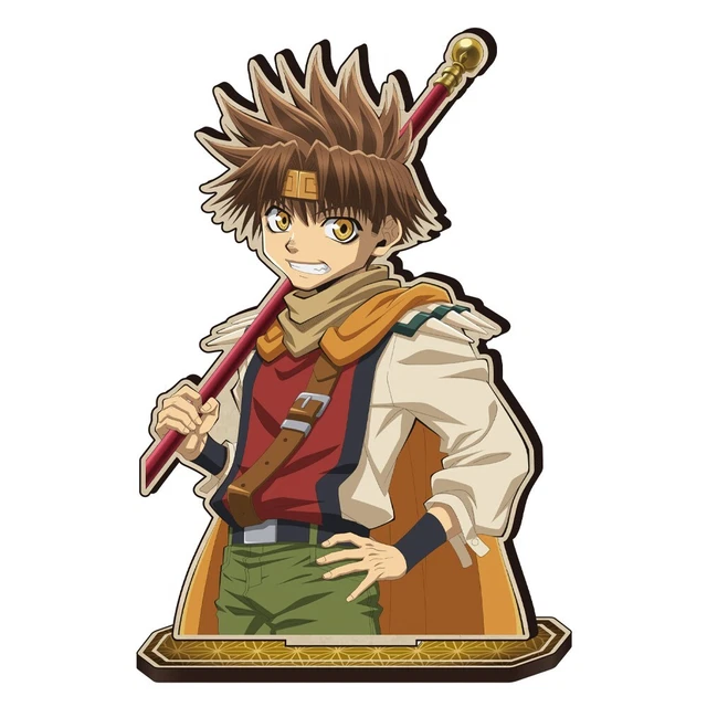 NEW Saiyuki Reload ZEROIN Son Goku Wooden Stand Figure Official Japan