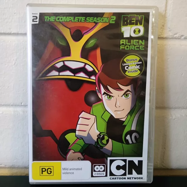  Ben 10 Alien Force: Complete TV Series Seasons 1-3 DVD