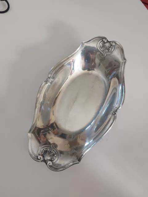 Silver Gallia Christofle Dish Hollow Model Shell Silver Plated Silver Silber