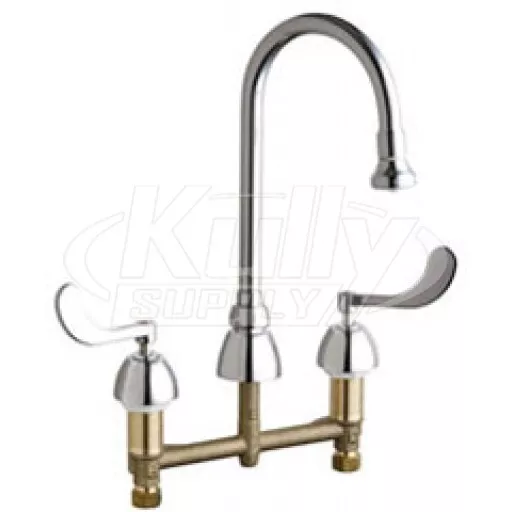 Chicago Faucets 786-XKABCP Sink Fixture Chrome plated brass