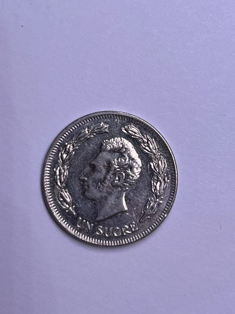 1986 Ecuador 1 Sucre Coin