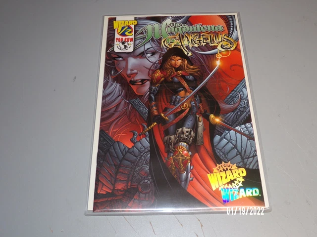 Top Cow Wizard Mail Away Exclusive Magdalena Angelus 1/2 x2 Comic - C35