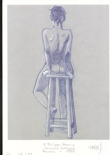 Ex Libris /  Philippe Sternis     - Crayons Erotiques - 2002 - Hc 47/83