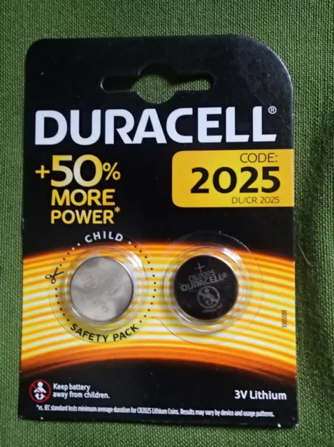 Duracell - Lot De 50 Pack De 2 Pîles Dl/Cr 2025 - Neuf New Neu 2