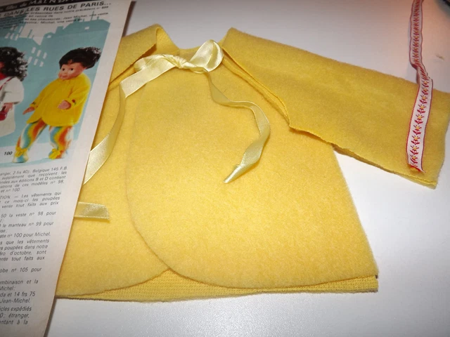 Patron De Couture Modes Et Travaux Pour Poupée Michel - Mars 1975