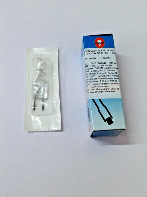 Osram 64640 HLX 150W 24V G6.35 – France
