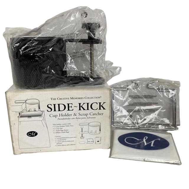 Creative Memories Side Kick portavasos receptor de chatarra nuevo caja abierta