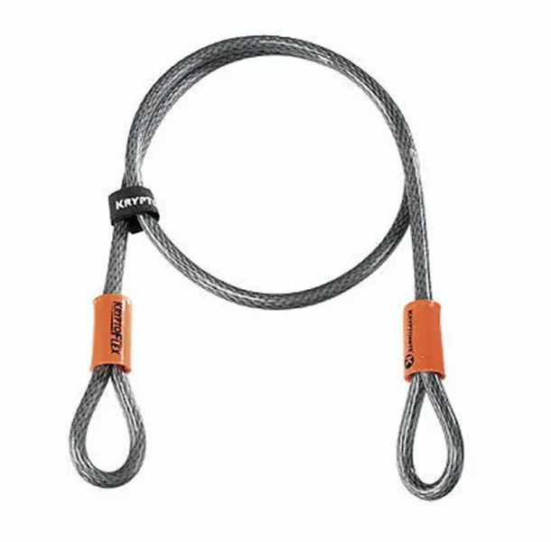 Kryptonite Kryptoflex 1004 Looped Bicycle Bike Cycliing Lock Cable 1200Mm X 10Mm