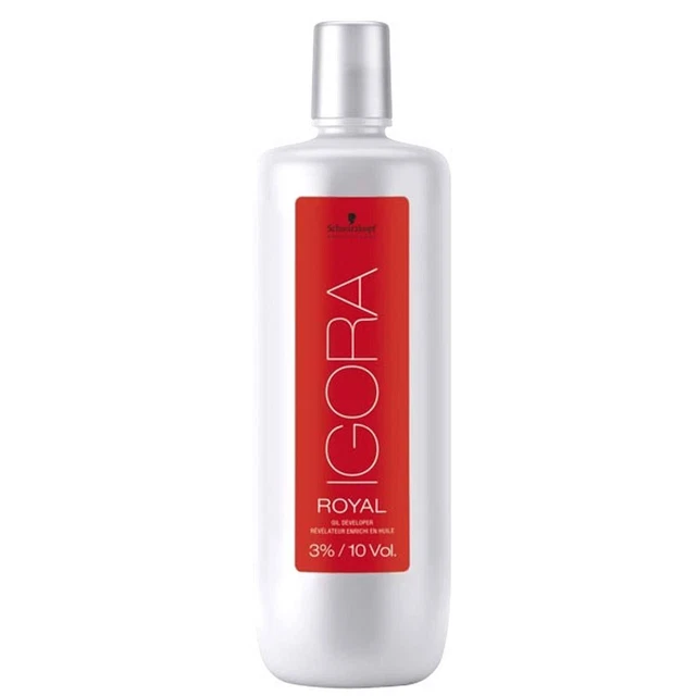 Schwarzkopf IGORA ROYAL Entwickler 60 Ml – Ammoniakfrei Für Hellblonde Haarfarbe