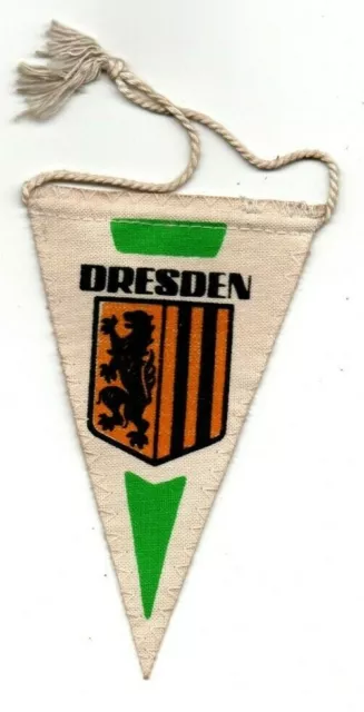 Wimpel - DRESDEN / Sachsen - Wappen - DDR - * aus Sammlung *