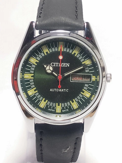 Vintage  Citizen   Automatic Movement Date Day Dial Mens Analog Wrist Watch K96