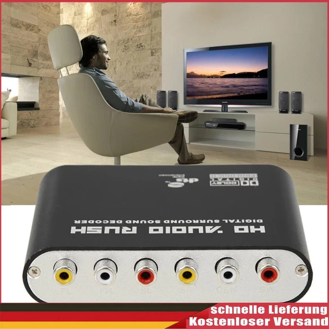Cavo Coassiale Audio Digitale 3,5mm SPDIF A RCA – Connettori Placcati Oro E Nucleo In Rame Puro