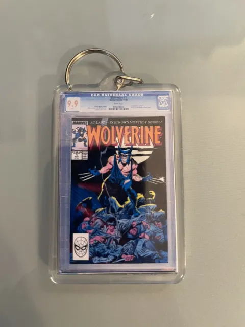 Wolverine #1 - CGC Homage - Mini Slab - Key Issue Keychain