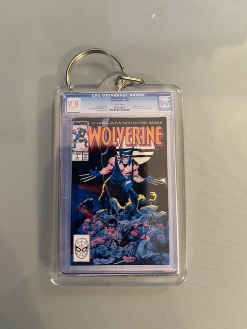 Wolverine #1 - CGC Homage - Mini Slab - Key Issue Keychain