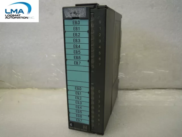 Siemens 6Es7 321-1Bh02-0Aa0 Simatic S7 Input Module 24Vdc