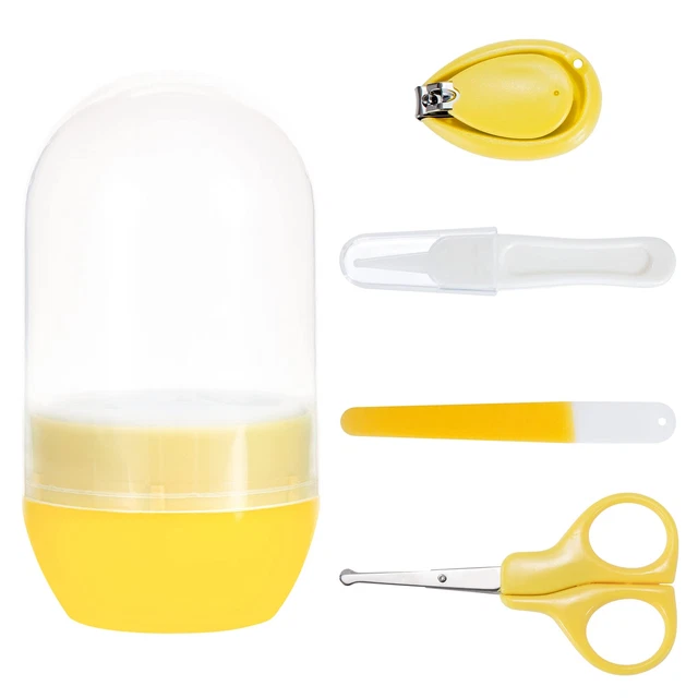 Set Tagliaunghie Bambino Set Manicure Kit per La Cura con Cassaforte Taglia L