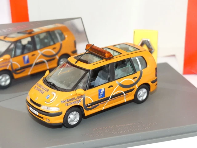 Renault Espace 3 Iii Patrouilleur Dde Caravane Tour De France 2000 1/43