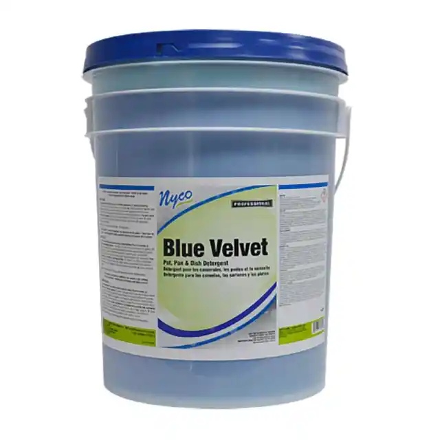 Nyco Products NL316-G4 Blue Velvet 1 Gallon Dish Detergent - 4 / CS