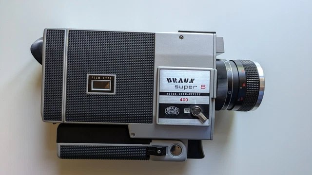 Braun Super 8 600 Moteur Zoom Reflex Caméra Film