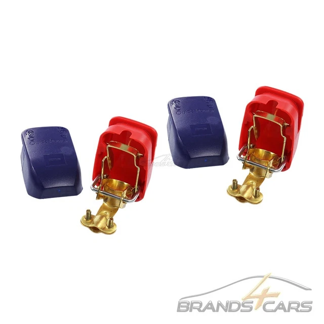 4x MORSETTO BATTERIA BATTERIA MORSETTO A POLO RAPIDO POLO BATTERIA CONNETTORI RAPIDI