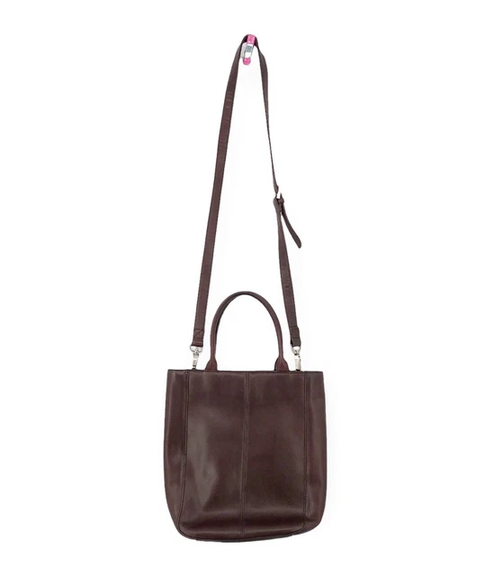Hobo International Brown Leather Crossbody Tote Bag Purse