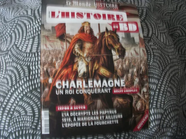 Le Monde Histoire et Civilisations en BD, H.S N°1H(Charlemagne,un roi conquérant