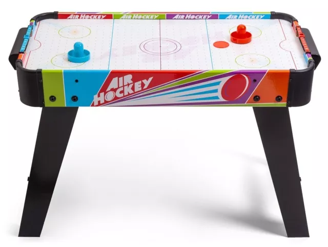 Freestanding Mini Air Hockey Table Game - Tobar Gift, Family Game, 3+