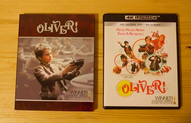 OLIVER! 4K UHD Blu-ray Carol Reed Oliver Reed Oliver Twist w/Slipcover ...
