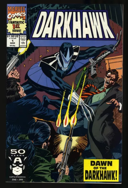 Darkhawk #1 NM+ 9.6 1st Full Darkhawk!  Key! Marvel 1991