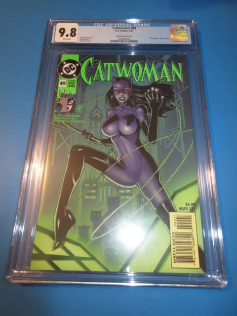 Catwoman #49 Balent 90s Variant CGC 9.8 NM/M Gorgeous Gem Wow