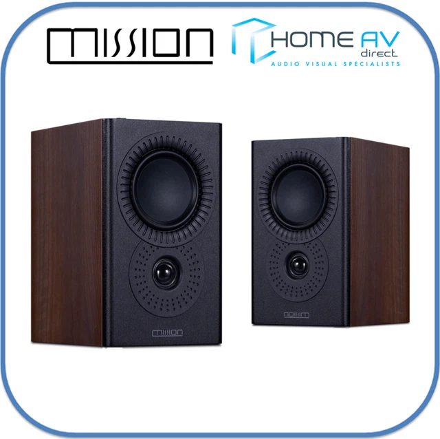 Mission LX-1 MKII Standmount/Surround Speakers (Lux White - View #6