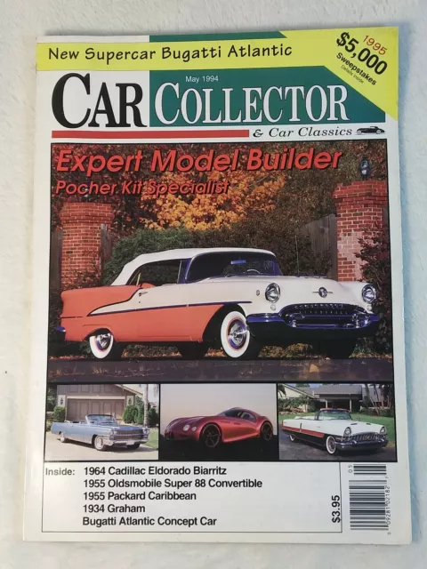 Car Collector & Classics Magazine May 1994 No 5 Model Builder Cadillac Olds Pack