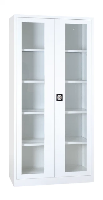 570157 Medizinschrank Arzneischrank Medikamentenschrank transparent weiß XXXL