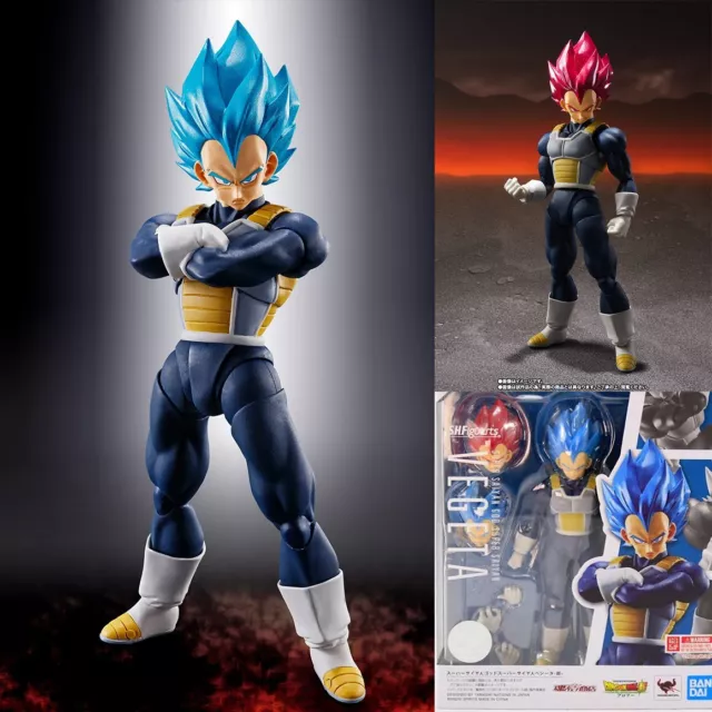 100% Original BANDAI SPIRIT S.H.Figuarts SHF Action Figure - Super Saiyan  God SS Blue Gogeta Dragon Ball Super Broly