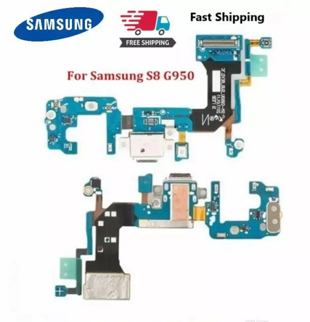 Genuine Samsung Galaxy S8 G950F Charger Port Type C Original Charging Flex MIC