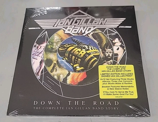 IAN GILLAN BAND Down The Road 8CD £187.12 - PicClick UK